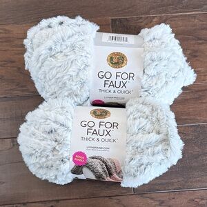 Lion Brand Go For Faux Thick & Quick Yarn